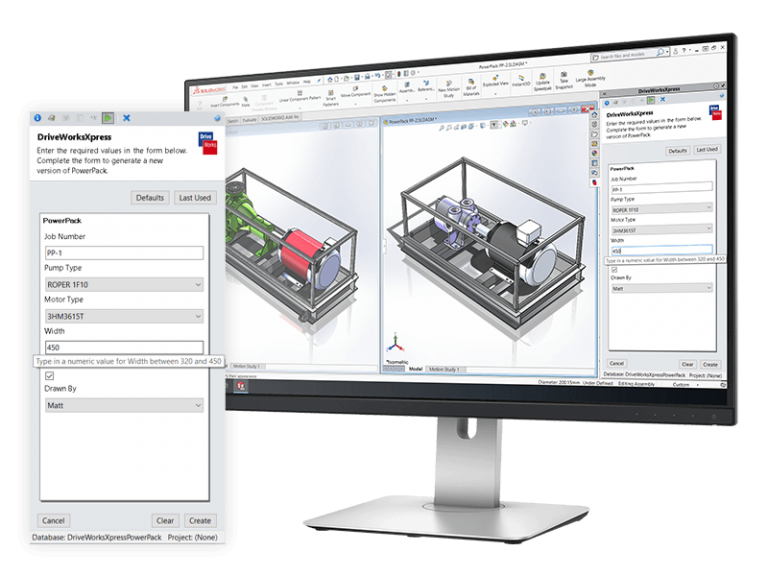 DriveWorks vs. Solidworks Design Tables ConfiCreate